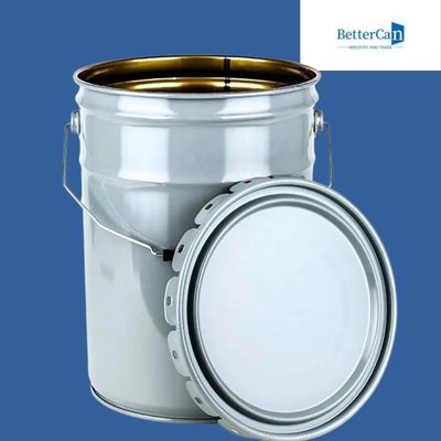 comprare Latta chimica della pittura per esterni del metallo 20L del secchio su ordinazione della pittura       Con il coperchio del fiore online manufacture