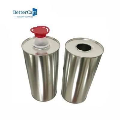 comprare Un metallo rotondo Tin Can Cylinder Shaped D84*H210mm da 1 litro con il coperchio online manufacture