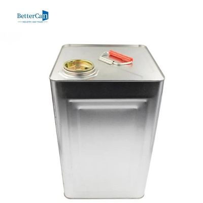 comprare Calibro d'argento vuoto dei secchi 0.28mm-0.35mm del metallo del quadrato delle latte 18L 20L della pittura online manufacture