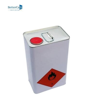comprare Latta rettangolare vuota della pittura dell'iniettore di Tin Cans 2L del quadrato con i coperchi materiali di compressione della latta online manufacture