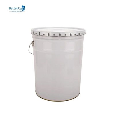 comprare Secchi bianchi aperti di stampa rotondi su ordinazione della pittura del tamburo dell'olio 16L 18L online manufacture
