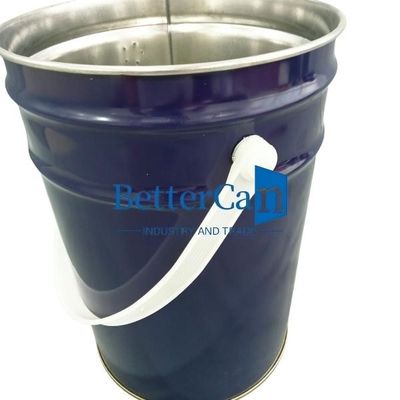 comprare Scafo da 5 galloni di stagno bianco 5 litri di stagno con serratura anello di gomma guarnizione online manufacture