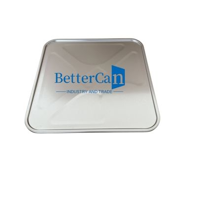 comprare Lattine quadrate da 18 litri Fondo con vernice trasparente Esterno 0,28 mm Componenti delle lattine fabbricazione online