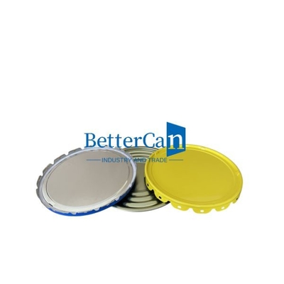 comprare Flower Lug Lid Tin Pail Cover With Foam Strip UN Lid 0.38mm For Tin Can online manufacture