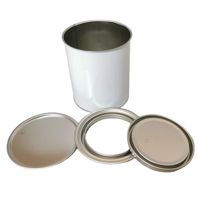 Pittura Tin Cans dell'automobile secchio rotondo della pittura del metallo da 4 litri con il coperchio