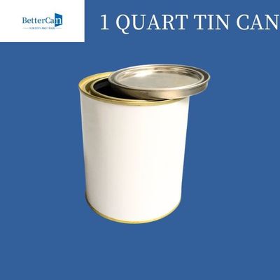 Stoccaggio su ordinazione di Tin Bucket Drum For Packaging del metallo 1L della latta rotonda automatica del metallo