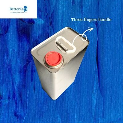 l'automobile 4L dipinge Tin Leak Proof Rectangular With 42mm che la plastica tira sui coperchi