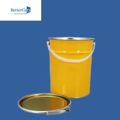 la pittura Pail Round del metallo di 0.28mm-0.35mm secchio ONU del metallo da 5 litri ha approvato