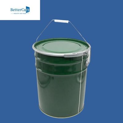 Anti secchio bianco del secchio 15L 20L della pittura del metallo della ruggine con il coperchio