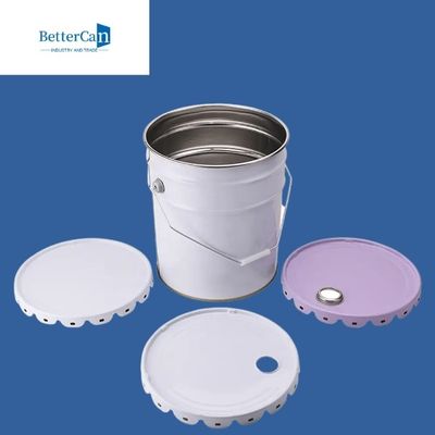 tamburo libero del secchio da 5 galloni del secchio BPA del secchio della pittura del metallo 16L con il coperchio