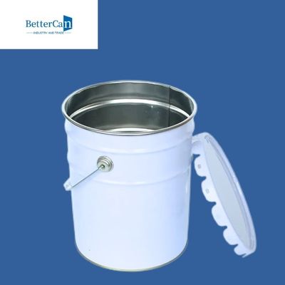 Secchio conico della pittura del metallo 5 litri - un fusto metallico da 20 litri per la conservazione dei liquidi