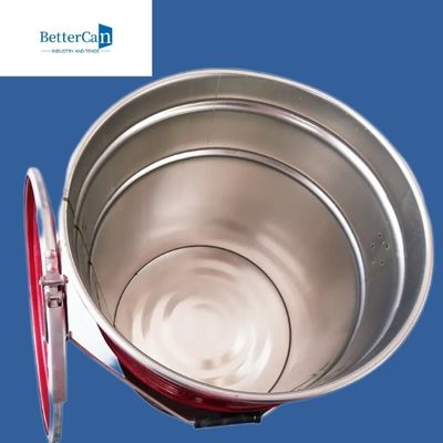 Il metallo risigillabile dipinge il secchio di Pail Bucket Metal Five Gallon con il coperchio della maniglia