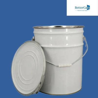 Latta secchi della pittura da 5 galloni, secchio del metallo 20L con il coperchio