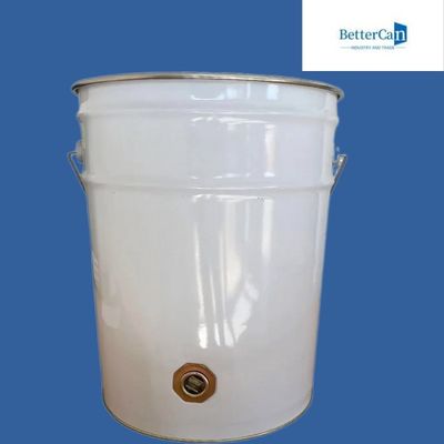 secchio 0.28mm della pittura del giro 10l vuoti con il coperchio del fiore dell'ansa