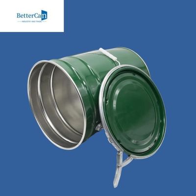 Latta secchio del metallo da 3,5 galloni, un secchio d'acciaio da 5 galloni con il coperchio