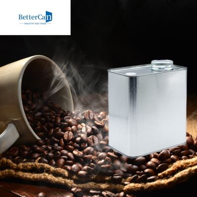250g Tin Coffee Cans vuoto, 9OZ metallo Tin Cans With Valve ISO9001 ha certificato