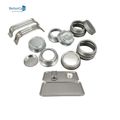 Contenitore della latta del metallo da 1 gallone un olio quadrato Tin With Metal Handle da 4 litri