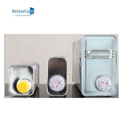 36Oz quadrato Tin Oil Can latta su ordinazione vuota dell'olio del freno da 1 litro