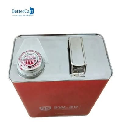 36Oz quadrato Tin Oil Can latta su ordinazione vuota dell'olio del freno da 1 litro