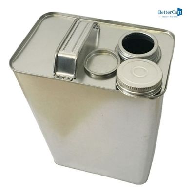 L'abitudine della latta 178x110x240mm dell'olio per motori di stile di F ha personalizzato Tin Cans