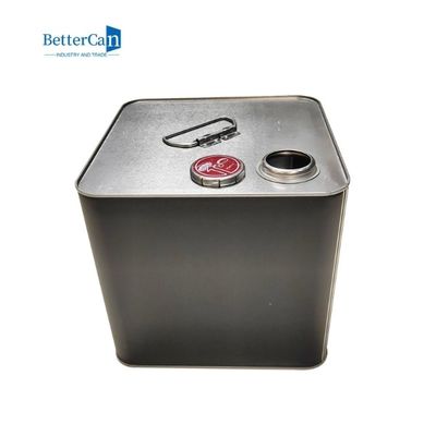 Cappuccio quadrato di Tin Can 20L Tin Oil Container With Pressure della latta