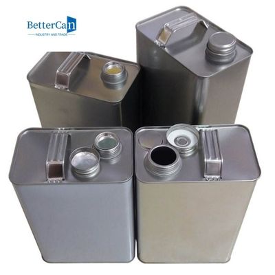 L'abitudine della latta 178x110x240mm dell'olio per motori di stile di F ha personalizzato Tin Cans