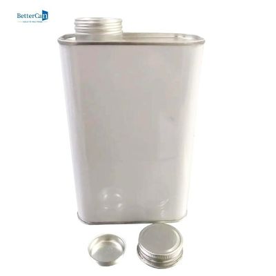 litro Tin Can Offset Printing bianco della latta 36Oz 4 dell'olio per motori di 0.23mm