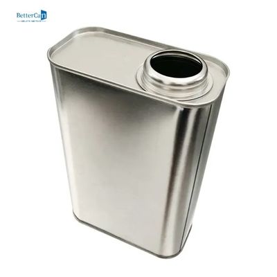coperchio a vite normale dell'imbuto di Tin Custom Tin Containers With dell'olio per motori 500ml