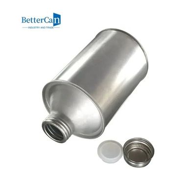L'olio Tin Can Empty 250ml del metallo dell'OEM dipinge le latte con il coperchio a vite