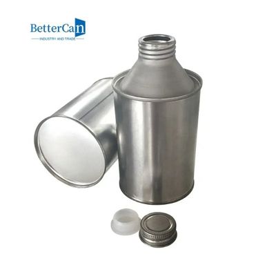 L'olio Tin Can Empty 250ml del metallo dell'OEM dipinge le latte con il coperchio a vite
