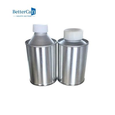 L'olio Tin Can Empty 250ml del metallo dell'OEM dipinge le latte con il coperchio a vite