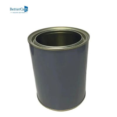Pittura Tin Cans dell'automobile secchio rotondo della pittura del metallo da 4 litri con il coperchio