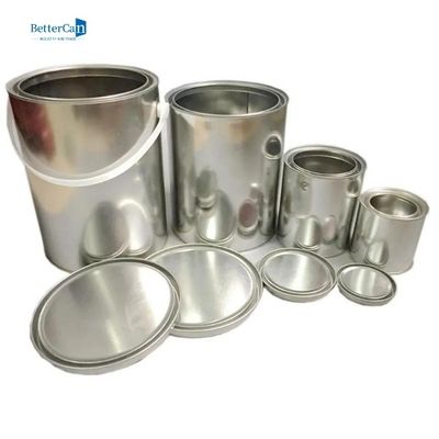 Svuoti le latte di 1 di gallone pittura del metallo dipingono i barattoli con il coperchio/il metallo Carry Handle