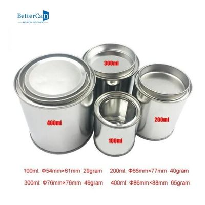Piccolo giro vuoto di Tin Cans 500ml della pittura resistente alla corrosione con il coperchio a pressione