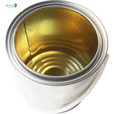 Il metallo rotondo della latta 5L della pittura dell'automobile può con la serratura di leva Ring Lid ISO9001
