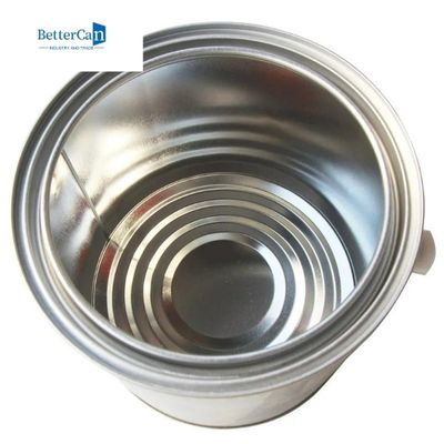 Lle latte vuote rotonde di 1 pittura di gallone, una pittura senza fodera Tin Pails da 1 quarto