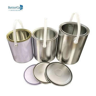 Riciclando le latte vuote della pittura, dipinga piccolo Tin Cans With Lever Lid