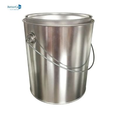 Pittura rotonda Tin Cans Container   latte vuote della pittura di gallone del metallo 4L