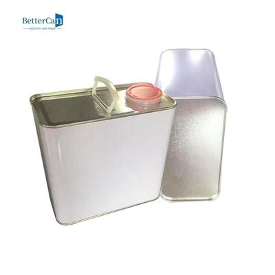 Latte vuote della pittura di gallone di Tin Cans della pittura da 2 litri per il prodotto chimico d'imballaggio del diluente