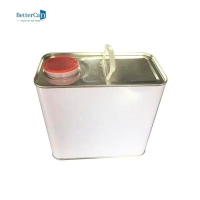 Latte vuote della pittura di gallone di Tin Cans della pittura da 2 litri per il prodotto chimico d'imballaggio del diluente