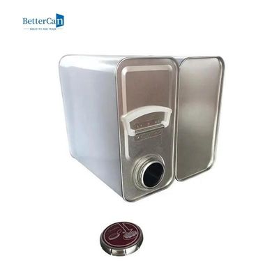 Pittura vuota Tin For Thinner Chemical del quadrato di Tin Can 2L del quadrato del cappuccio di pressione