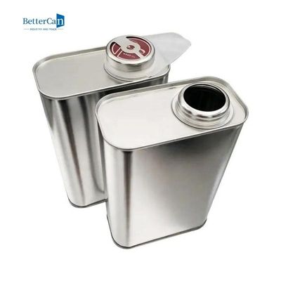 Svuoti una pittura Tin Cans da 2,5 litri una latta Tin With Pressure Cap da 1 gallone