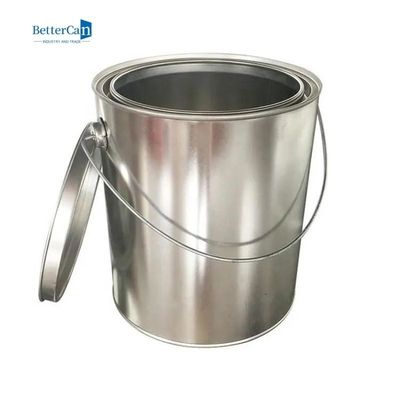 l'automobile 3.7L dipinge Tin Packaging 1 gallone Tin Can With Lever Lids