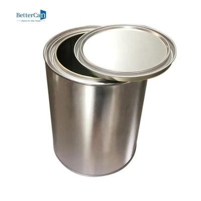 Un'automobile da 1 gallone dipinge il materiale di Tin Round Tinplate con il coperchio a pressione