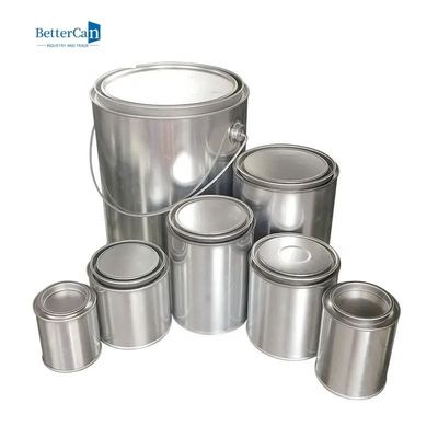 Riciclando le latte vuote della pittura, dipinga piccolo Tin Cans With Lever Lid