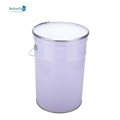 sigillante a resina epossidica della malta liquida delle mattonelle 25L secchio della pittura da 5 galloni vuoto con la maniglia del metallo