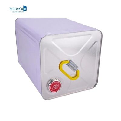 Secchio vuoto della pittura del quadrato di Tin Metal Bucket 20L con il coperchio del metallo