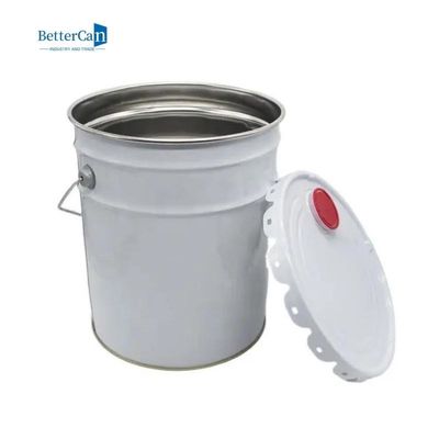 latta di decorazione della pittura di 0.28mm-0.43mm   Giro Tin Bucket Tightly Sealed