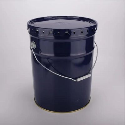 Ricicli la decorazione della latta della pittura tamburella il secchio nero della pittura 20L 5 galloni