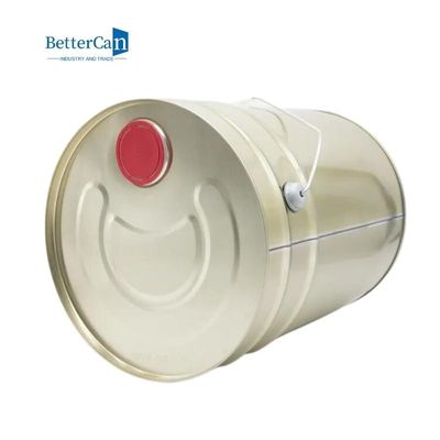I secchi vuoti da 5 galloni dell'oro, giro 20L Tin Bucket Pail
